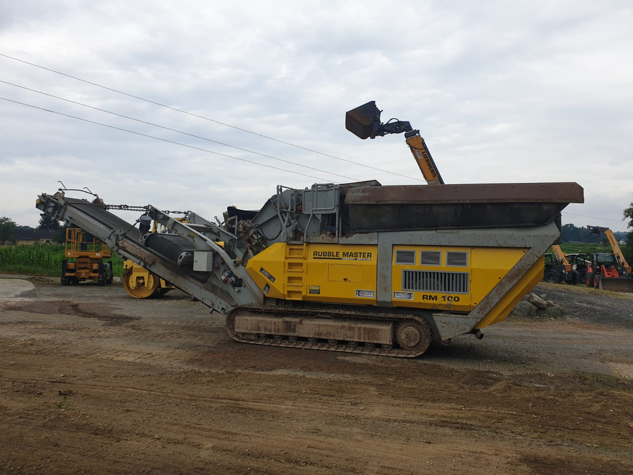 RUBBLE MASTER RM 100 - Mobilais drupinātājs: foto 1 RUBBLE MASTER RM 100 - Mobilais drupinātājs: foto 1