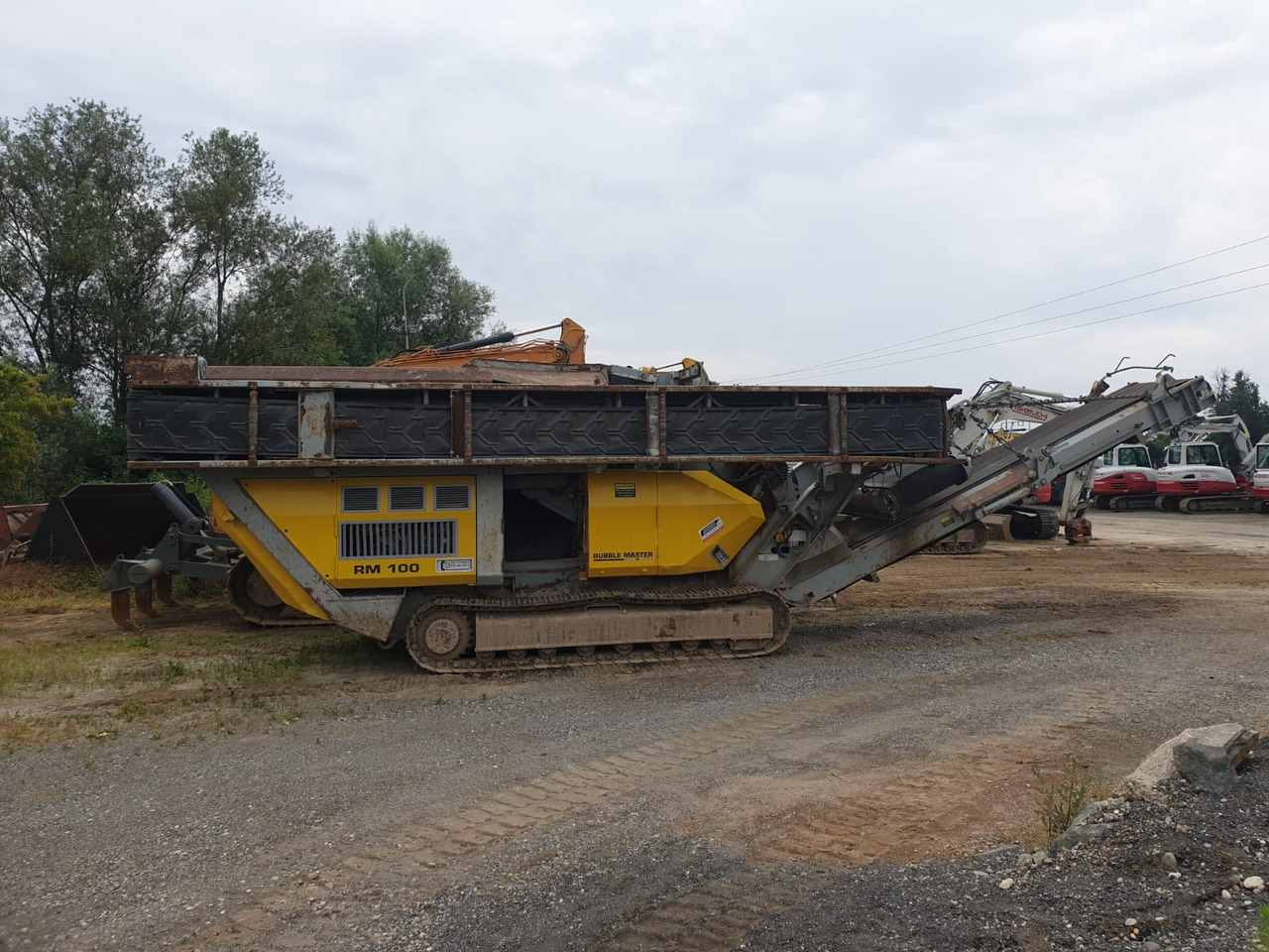 RUBBLE MASTER RM 100 - Mobilais drupinātājs: foto 2 RUBBLE MASTER RM 100 - Mobilais drupinātājs: foto 2