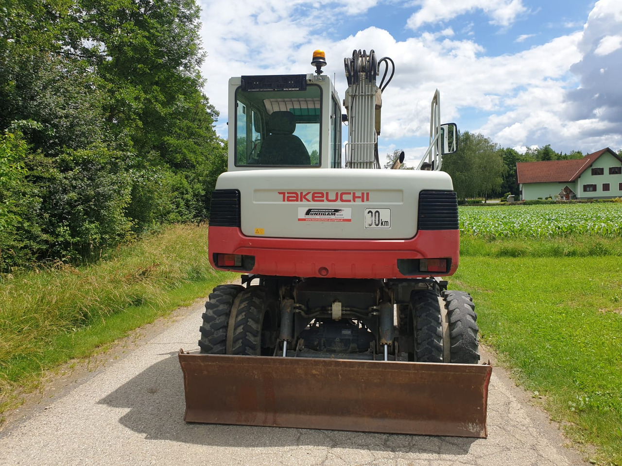 Riteņu ekskavators TAKEUCHI TB 175W: foto 6