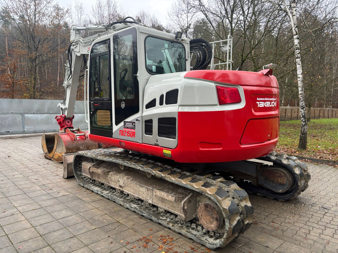 TAKEUCHI TB 2150 R - Kāpurķēžu ekskavators: foto 5 TAKEUCHI TB 2150 R - Kāpurķēžu ekskavators: foto 5