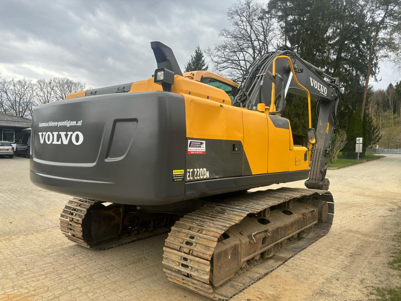 Volvo EC 220 DN - Kāpurķēžu ekskavators: foto 5 Volvo EC 220 DN - Kāpurķēžu ekskavators: foto 5