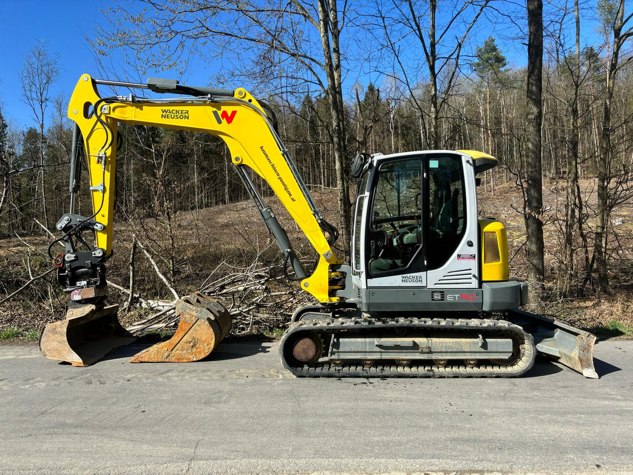 WACKER Neuson ET 90 - Mini-ekskavators: foto 1 WACKER Neuson ET 90 - Mini-ekskavators: foto 1