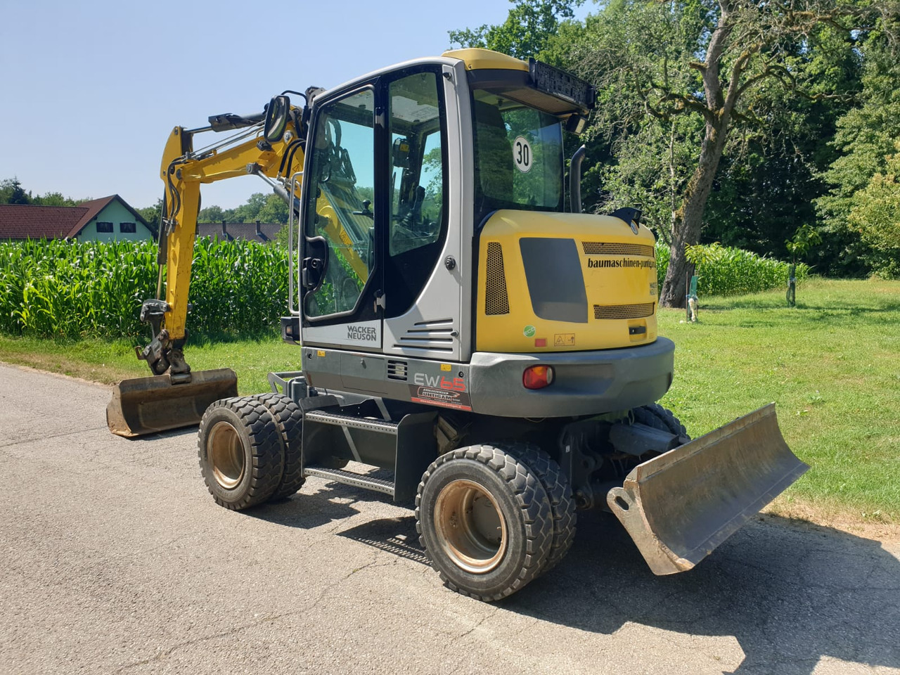 WACKER Neuson EW 65 - Riteņu ekskavators: foto 5 WACKER Neuson EW 65 - Riteņu ekskavators: foto 5