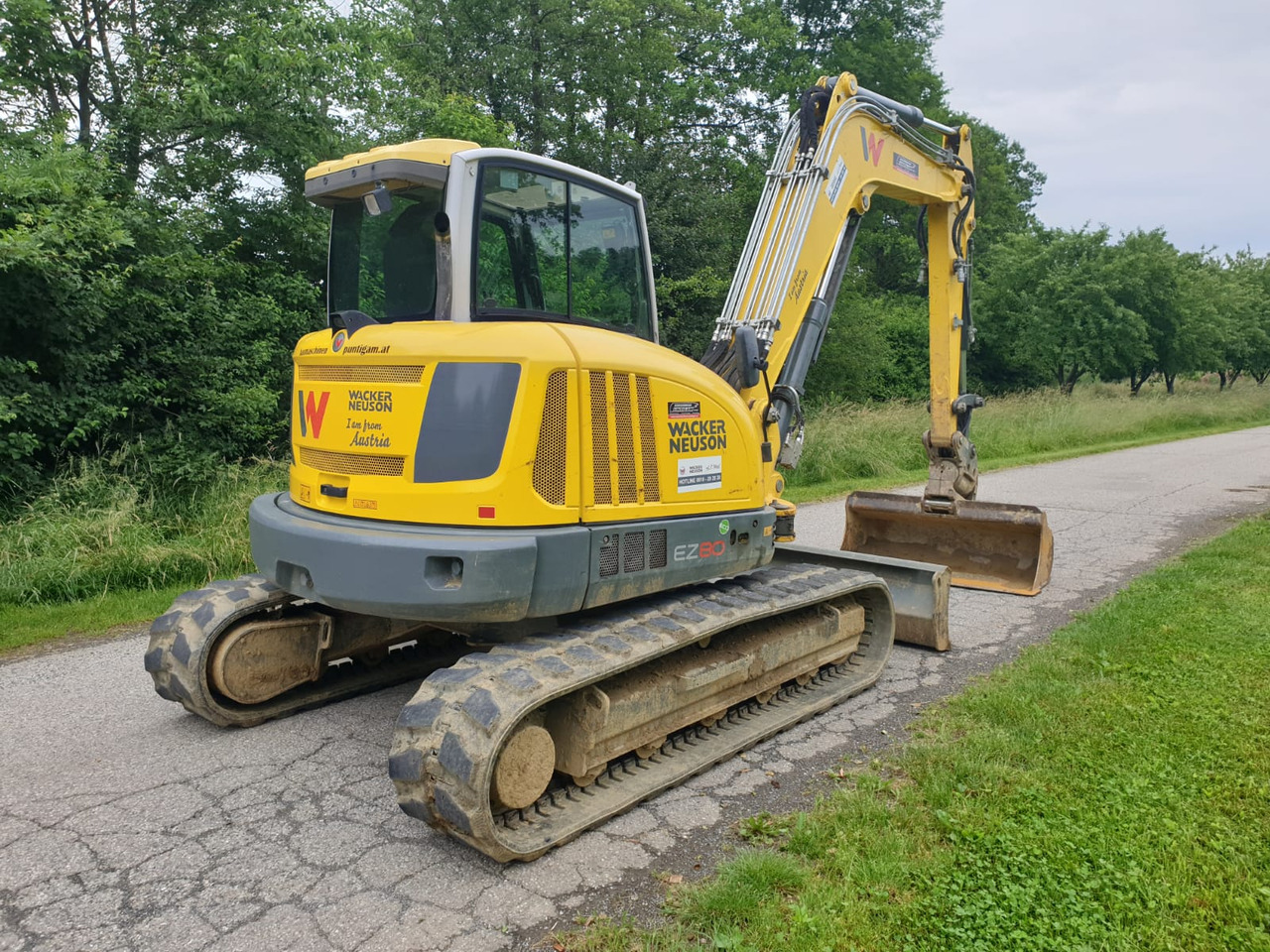Mini-ekskavators Wacker Neuson EZ 80: foto 7