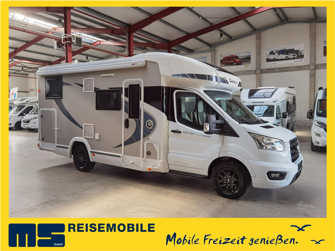Chausson 627 GA TITANIUM / 170PS / EINZELBETTEN & HUBBETT - Daļēji integrētais kemperis: foto 1 Chausson 627 GA TITANIUM / 170PS / EINZELBETTEN & HUBBETT - Daļēji integrētais kemperis: foto 1