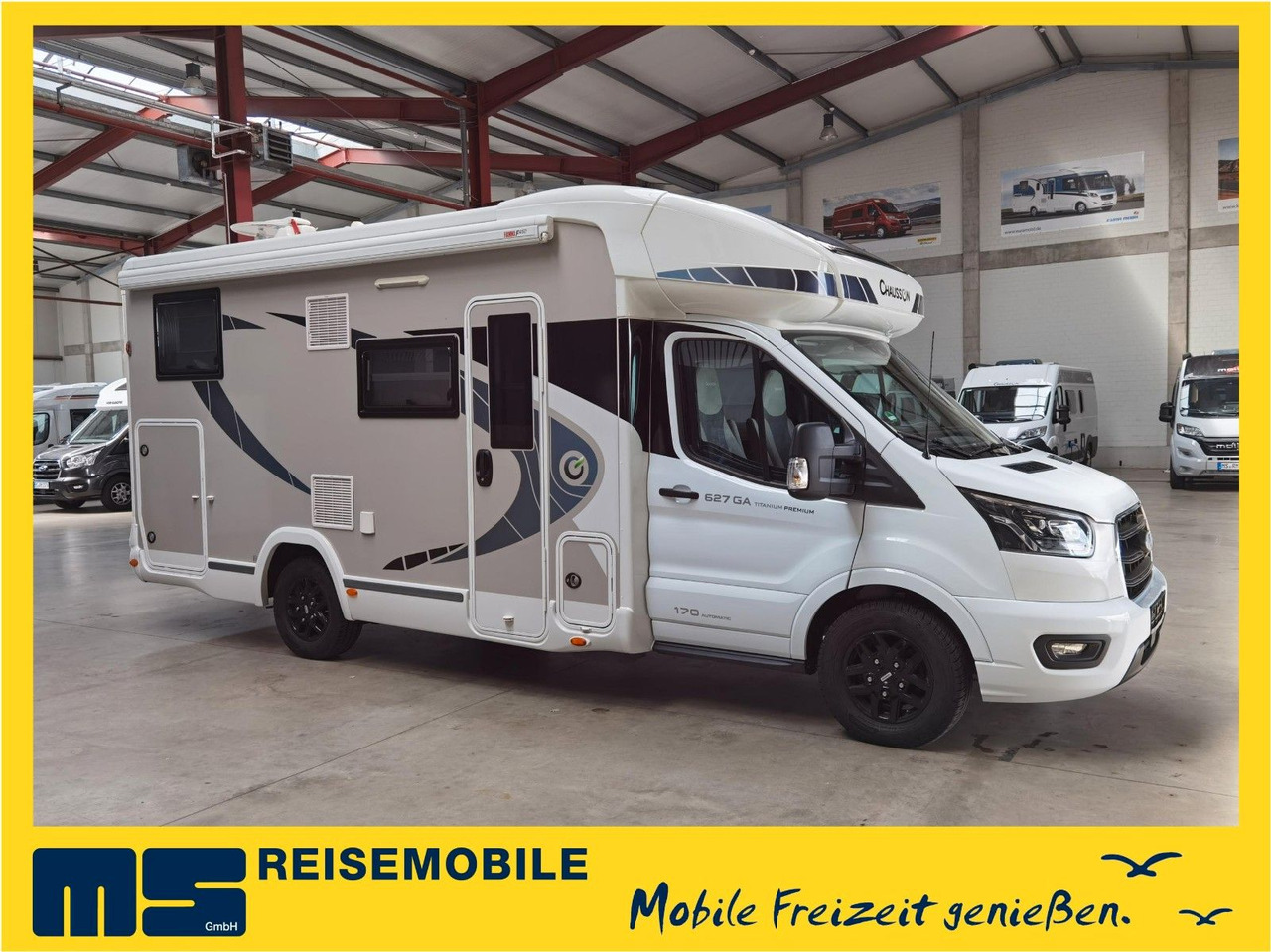 Chausson 627 GA TITANIUM -PREMIUM /EINZELBETTEN & HUBBETT - Daļēji integrētais kemperis: foto 1 Chausson 627 GA TITANIUM -PREMIUM /EINZELBETTEN & HUBBETT - Daļēji integrētais kemperis: foto 1