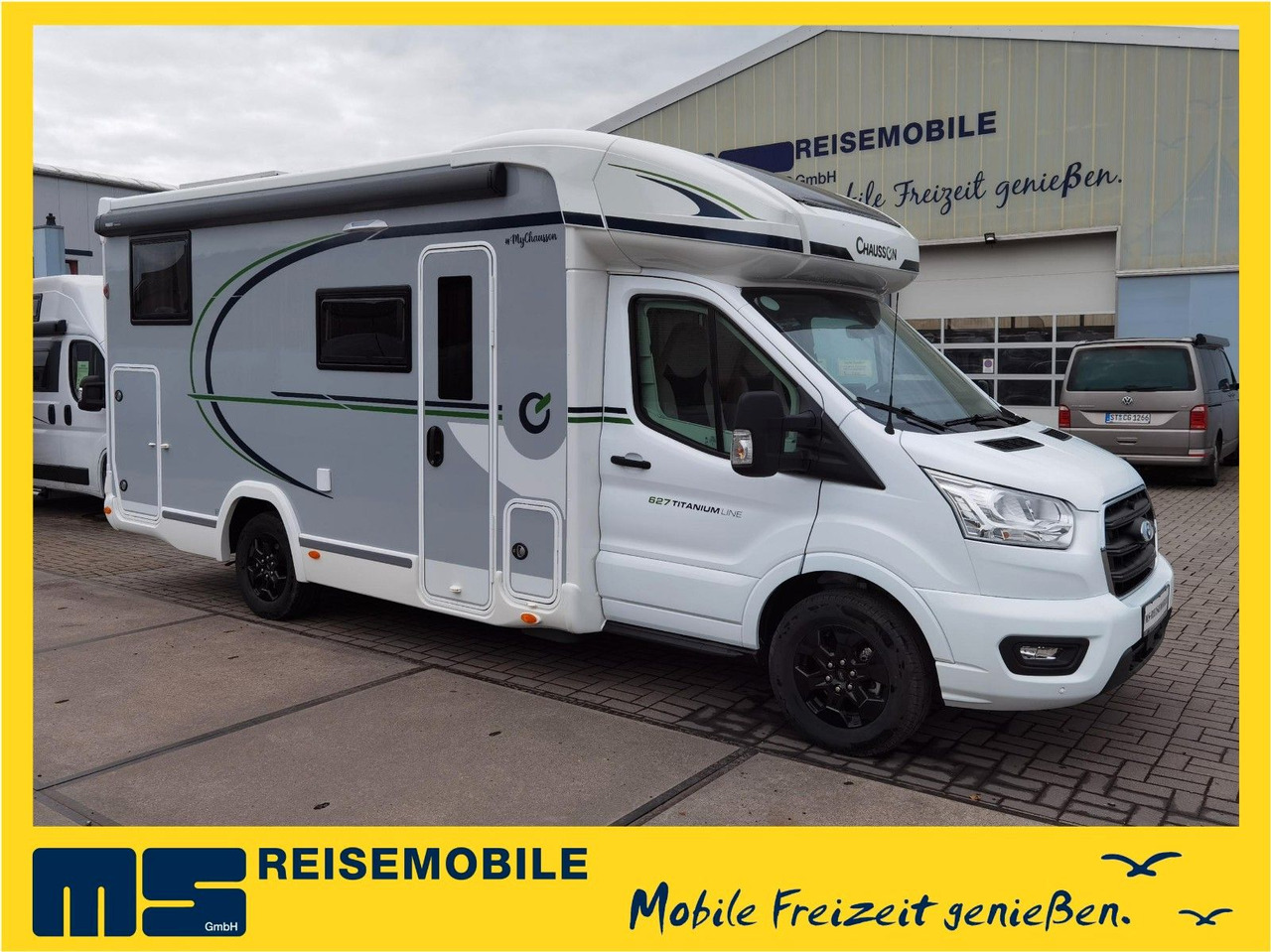 Chausson 627 TITANIUM / -2026- / 165PS-8G. / EINZELBETTEN - Daļēji integrētais kemperis: foto 1 Chausson 627 TITANIUM / -2026- / 165PS-8G. / EINZELBETTEN - Daļēji integrētais kemperis: foto 1
