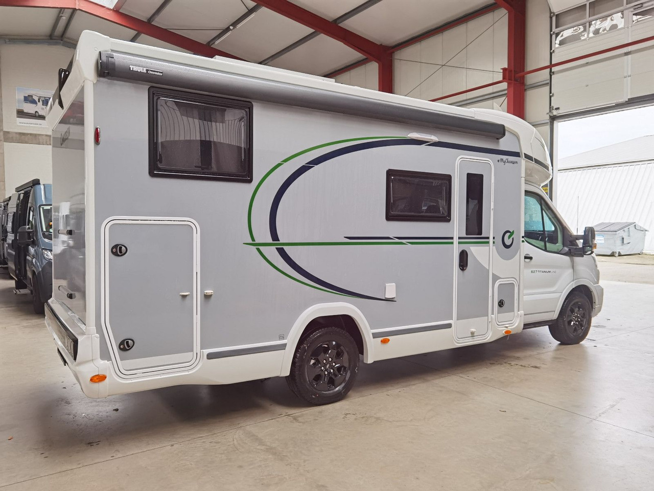 Chausson 627 TITANIUM / - 2026 - / EINZELBETTEN / 4.1T. - Daļēji integrētais kemperis: foto 4 Chausson 627 TITANIUM / - 2026 - / EINZELBETTEN / 4.1T. - Daļēji integrētais kemperis: foto 4
