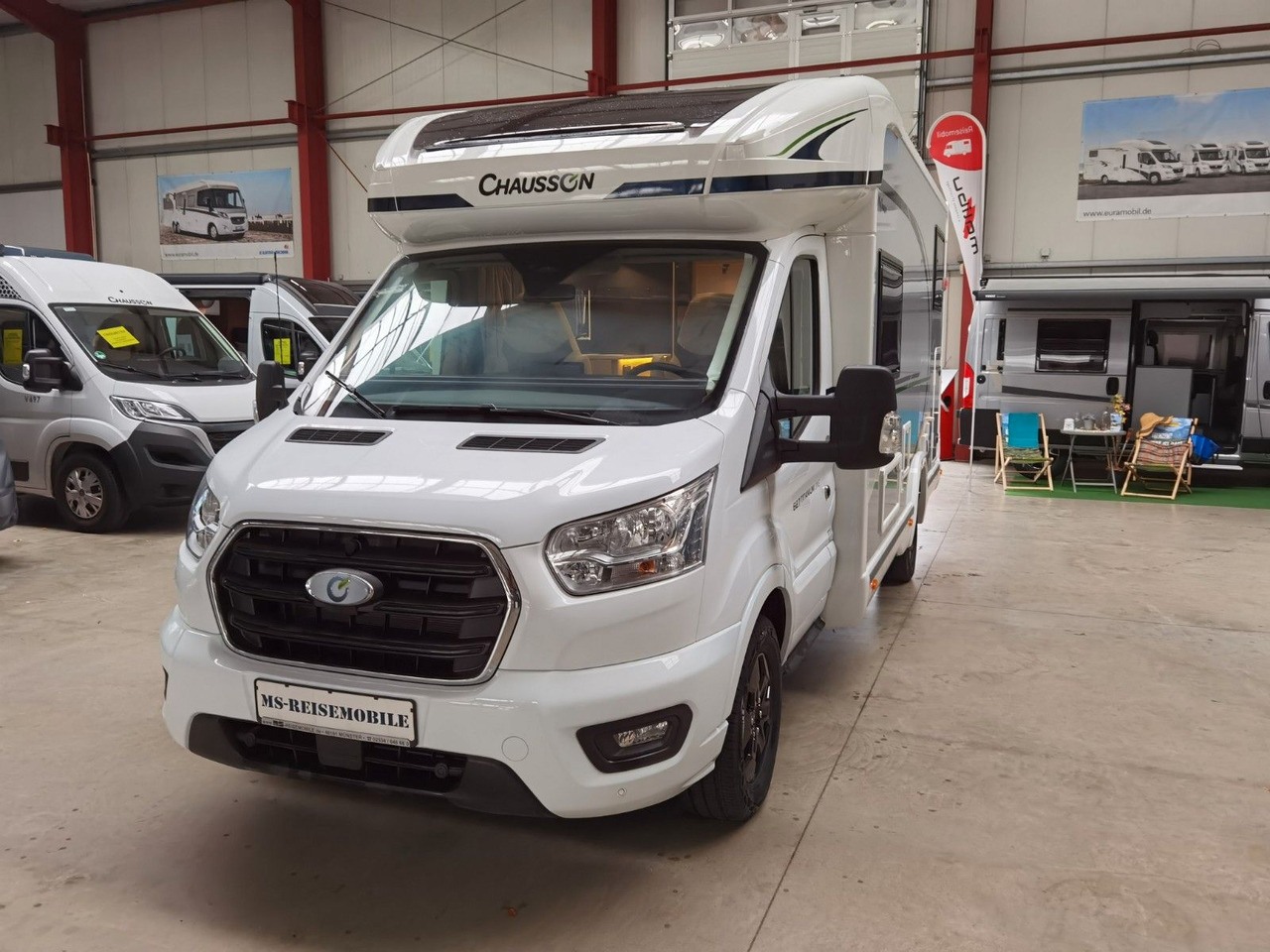 Daļēji integrētais kemperis Chausson 627 TITANIUM / - 2026 - / EINZELBETTEN & HUBBETT: foto 7