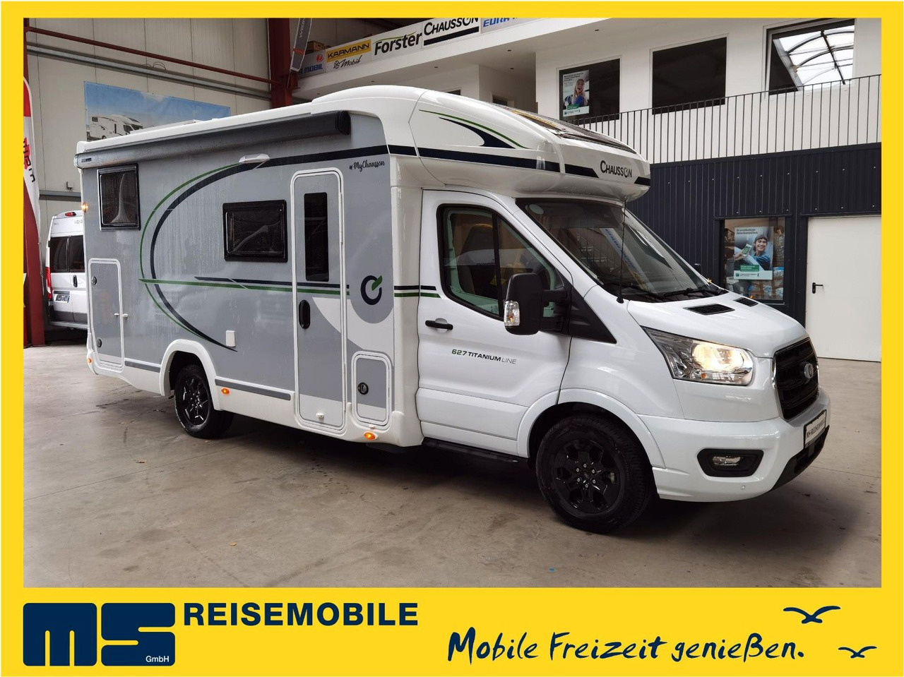 Chausson 627 TITANIUM / - 2026 - / EINZELBETTEN & HUBBETT - Daļēji integrētais kemperis: foto 1 Chausson 627 TITANIUM / - 2026 - / EINZELBETTEN & HUBBETT - Daļēji integrētais kemperis: foto 1