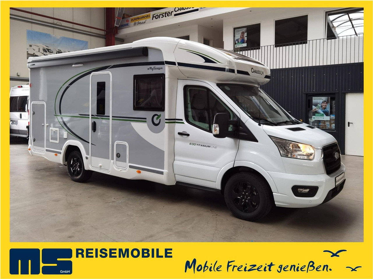 Chausson 630 TITANIUM / - 2026 - / EINZEL.- HUBBETTEN - Daļēji integrētais kemperis: foto 1 Chausson 630 TITANIUM / - 2026 - / EINZEL.- HUBBETTEN - Daļēji integrētais kemperis: foto 1