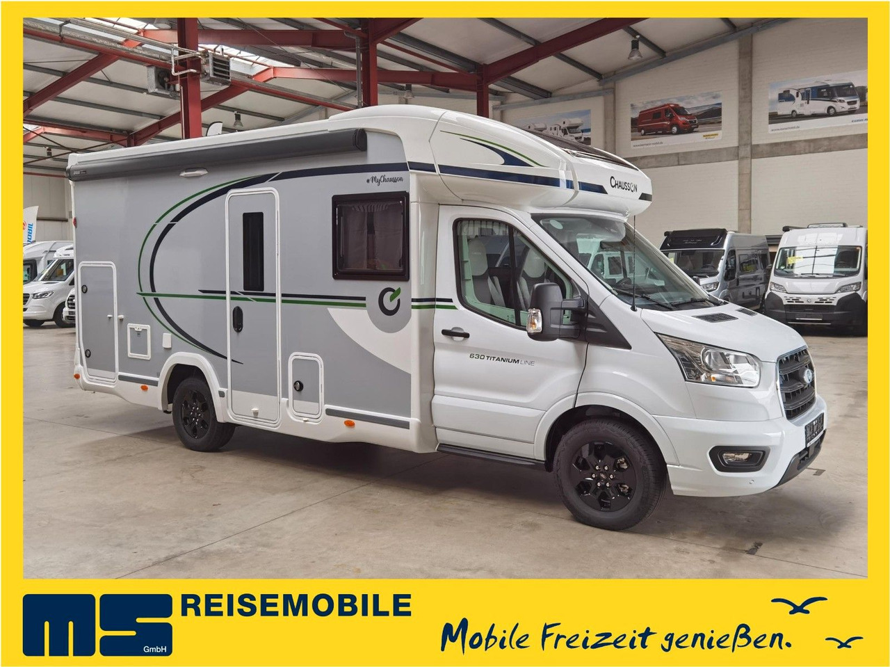 Chausson 630 TITANIUM / - 2026 - / EINZEL. - HUBBETTEN - Daļēji integrētais kemperis: foto 1 Chausson 630 TITANIUM / - 2026 - / EINZEL. - HUBBETTEN - Daļēji integrētais kemperis: foto 1