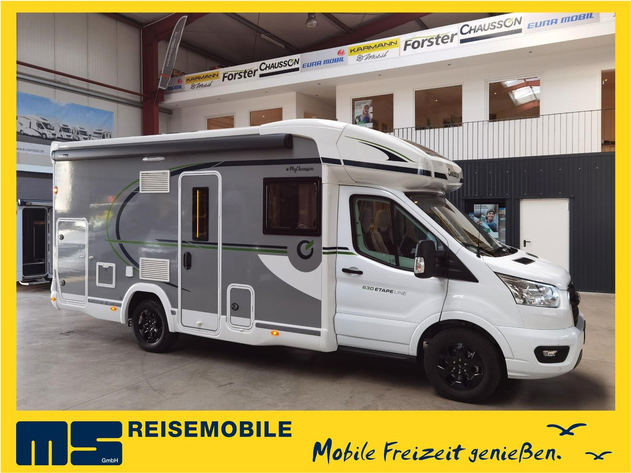 Chausson 630 TITANIUM / - 2026 - / EINZEL.- HUBBETTEN - Daļēji integrētais kemperis: foto 1 Chausson 630 TITANIUM / - 2026 - / EINZEL.- HUBBETTEN - Daļēji integrētais kemperis: foto 1