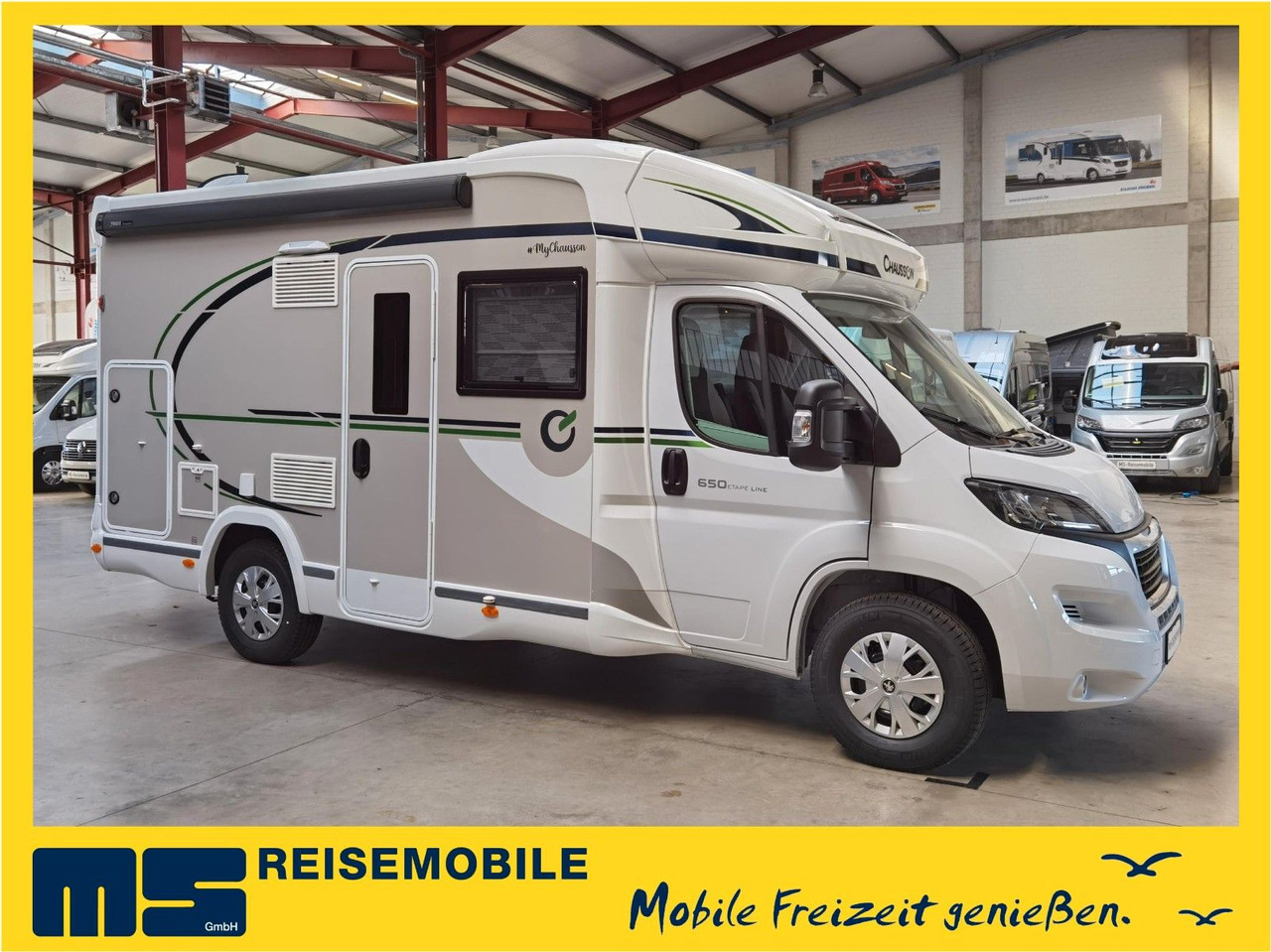 Chausson 650 ETAPE - LINE / 140PS / HUBBETT & RAUMBAD - Daļēji integrētais kemperis: foto 1 Chausson 650 ETAPE - LINE / 140PS / HUBBETT & RAUMBAD - Daļēji integrētais kemperis: foto 1