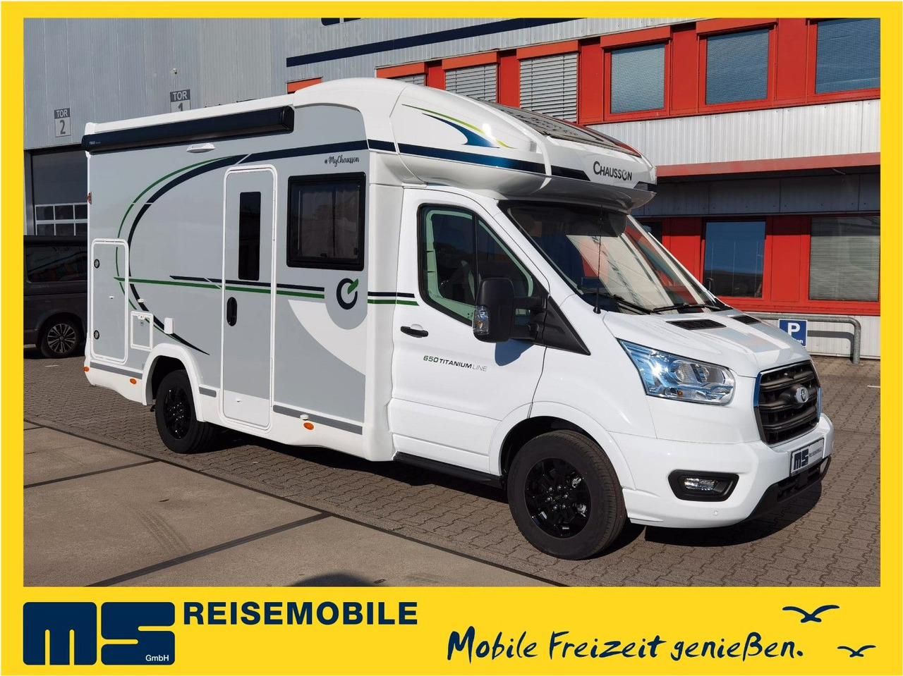 Chausson 650 TITANIUM / - 2026 - / 165PS - 8G. / HUBBETT - Daļēji integrētais kemperis: foto 1 Chausson 650 TITANIUM / - 2026 - / 165PS - 8G. / HUBBETT - Daļēji integrētais kemperis: foto 1