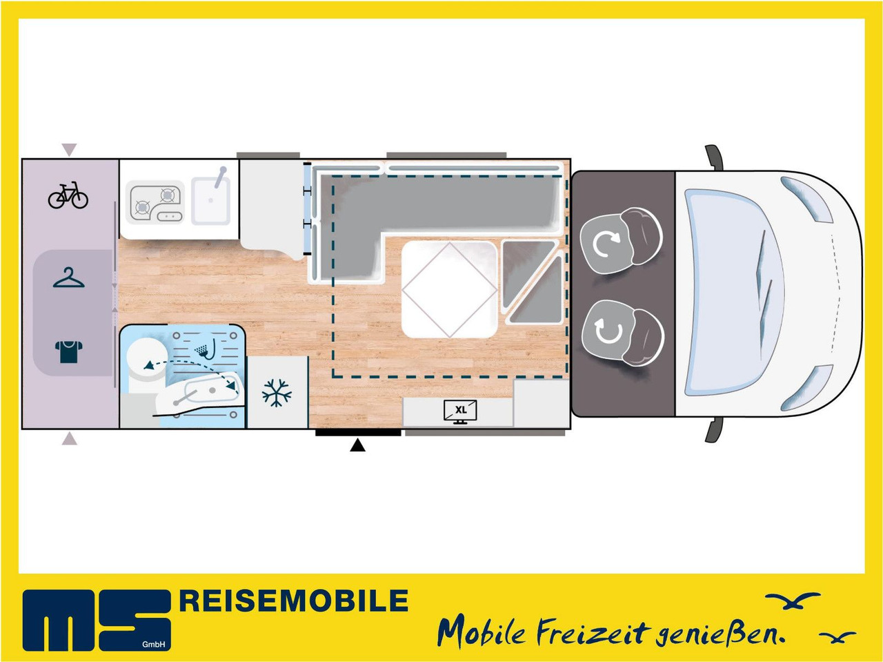 Chausson 660 TITANIUM / -2026 - / 165PS-8G. / XXL-HUBBETT - Daļēji integrētais kemperis: foto 2 Chausson 660 TITANIUM / -2026 - / 165PS-8G. / XXL-HUBBETT - Daļēji integrētais kemperis: foto 2