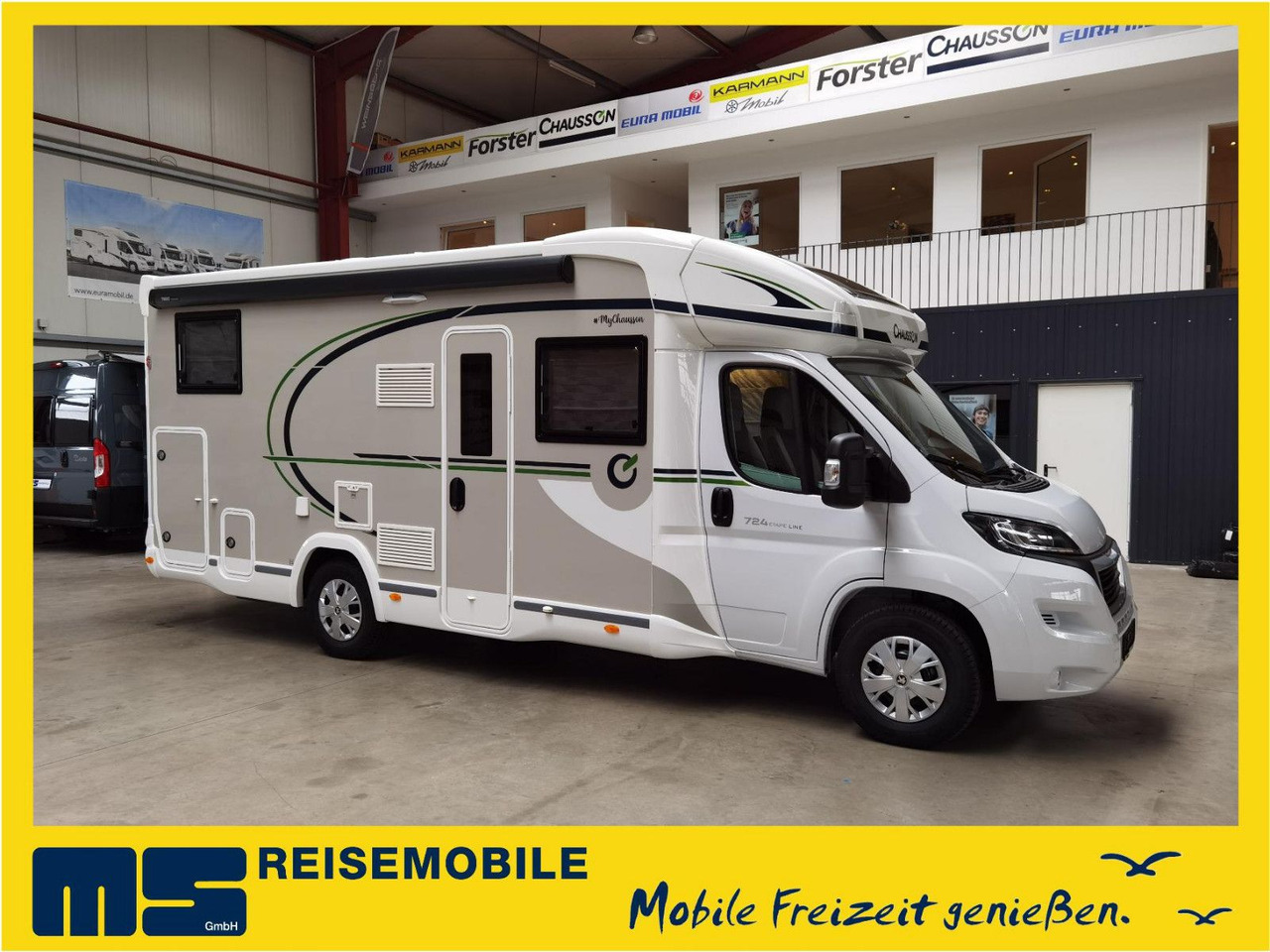 Chausson 724 ETAPE - LINE /140PS /ZUBEHÖR & CONNECT PAKET - Daļēji integrētais kemperis: foto 1 Chausson 724 ETAPE - LINE /140PS /ZUBEHÖR & CONNECT PAKET - Daļēji integrētais kemperis: foto 1
