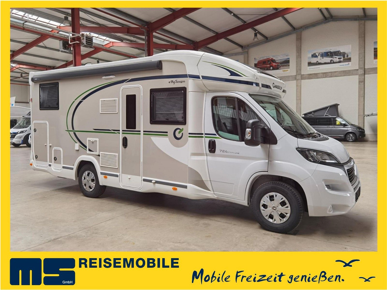 Chausson 724 ETAPE - LINE / 140PS /ZUBHÖR & CONNECT-PAKET - Daļēji integrētais kemperis: foto 1 Chausson 724 ETAPE - LINE / 140PS /ZUBHÖR & CONNECT-PAKET - Daļēji integrētais kemperis: foto 1