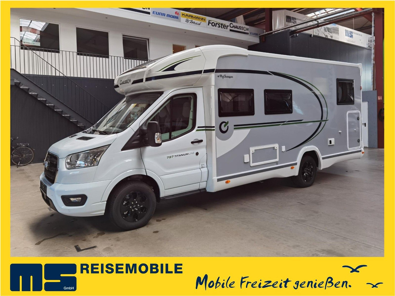 Chausson 797 TITANIUM / -2026- / 165PS- 8G. / 4.1T. / AHK - Daļēji integrētais kemperis: foto 1 Chausson 797 TITANIUM / -2026- / 165PS- 8G. / 4.1T. / AHK - Daļēji integrētais kemperis: foto 1