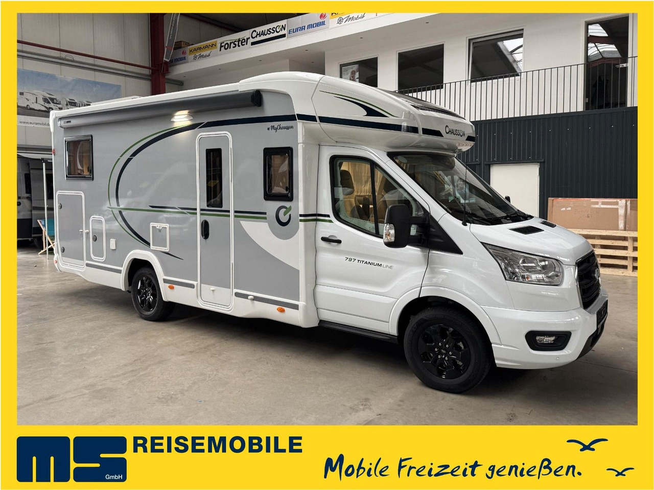 Chausson 797 TITANIUM / - 2026 - / 4.1T. / EINZELBETTEN - Daļēji integrētais kemperis: foto 1 Chausson 797 TITANIUM / - 2026 - / 4.1T. / EINZELBETTEN - Daļēji integrētais kemperis: foto 1