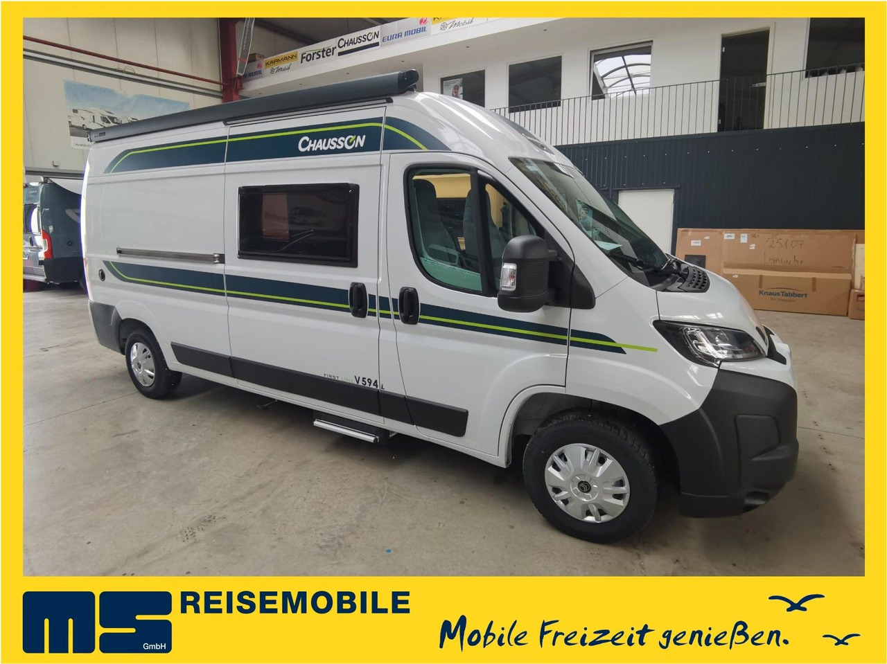 Chausson V594 FIRST LINE L / MODELL 2026 / 140 PS - Auto kemperis: foto 1 Chausson V594 FIRST LINE L / MODELL 2026 / 140 PS - Auto kemperis: foto 1