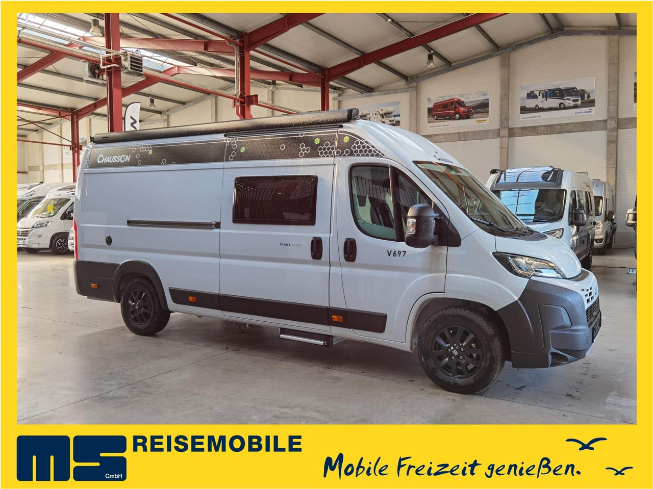 Chausson V697 FIRST LINE / -2025- / 140PS / EINZELBETTEN - Auto kemperis: foto 1 Chausson V697 FIRST LINE / -2025- / 140PS / EINZELBETTEN - Auto kemperis: foto 1