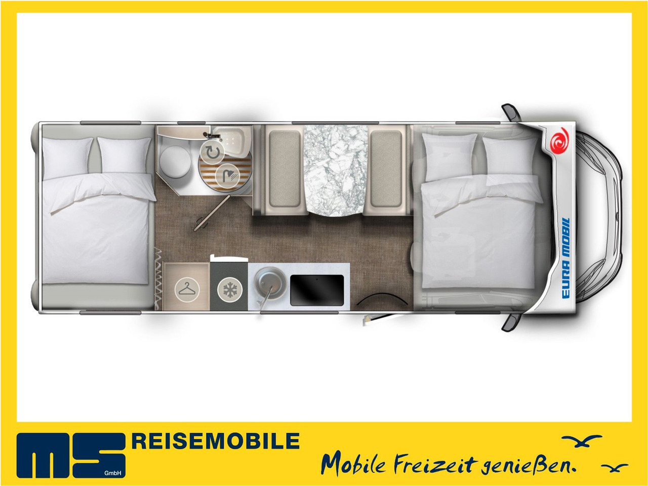 Eura Mobil ACTIVA ONE 690 HB / 180PS-40H MAXI/ PANORAMADACH - Alkov kemperis: foto 2 Eura Mobil ACTIVA ONE 690 HB / 180PS-40H MAXI/ PANORAMADACH - Alkov kemperis: foto 2