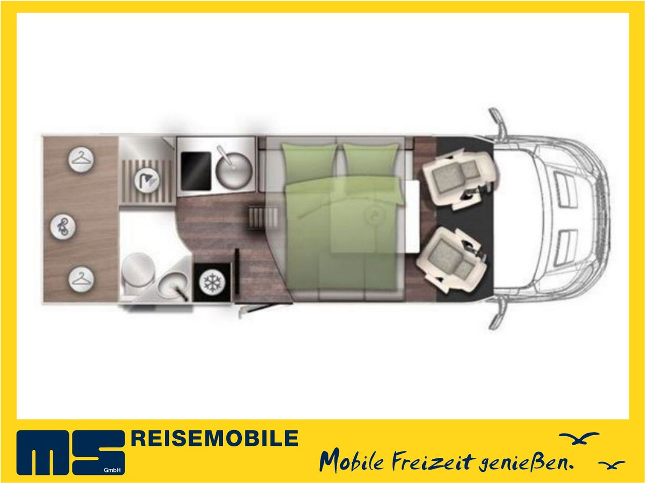 Forster T 639 LF /-2026- / 165 PS-8G / HUBBETT & RAUMBAD - Daļēji integrētais kemperis: foto 2 Forster T 639 LF /-2026- / 165 PS-8G / HUBBETT & RAUMBAD - Daļēji integrētais kemperis: foto 2