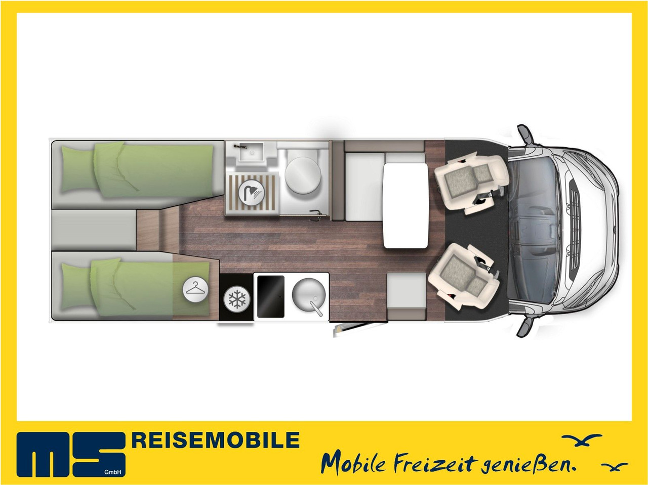 Forster T 699 EB / -MODELL 2025-/ EINZELBETTEN & HUBBETT - Daļēji integrētais kemperis: foto 2 Forster T 699 EB / -MODELL 2025-/ EINZELBETTEN & HUBBETT - Daļēji integrētais kemperis: foto 2
