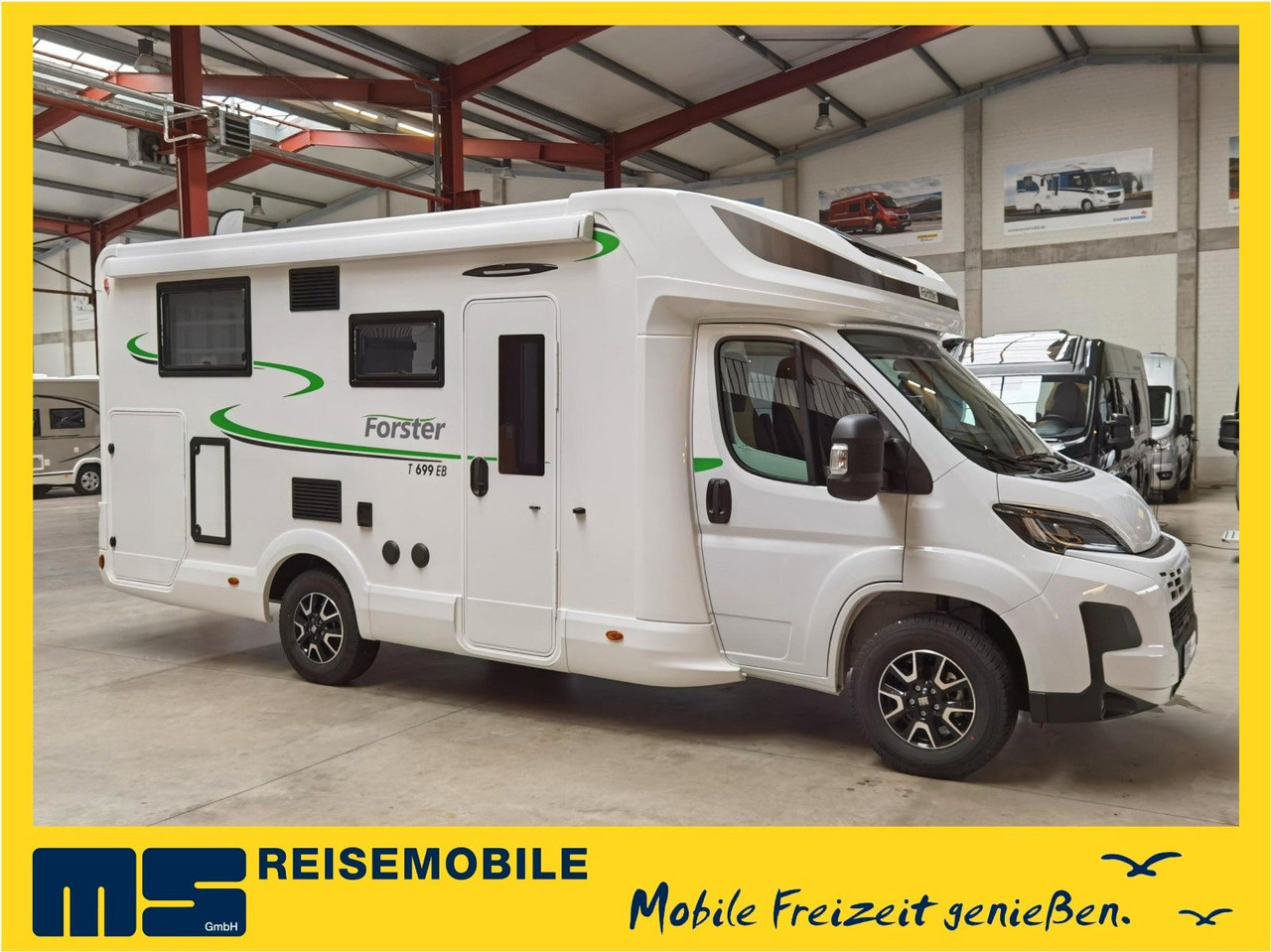 Forster T 699 EB / -MODELL 2025-/ EINZELBETTEN & HUBBETT - Daļēji integrētais kemperis: foto 1 Forster T 699 EB / -MODELL 2025-/ EINZELBETTEN & HUBBETT - Daļēji integrētais kemperis: foto 1