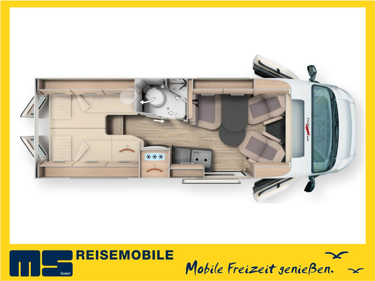 Malibu VAN COMFORT GT - 640 LE / KLIMAAUTOMATIK / NAVI - Auto kemperis: foto 2 Malibu VAN COMFORT GT - 640 LE / KLIMAAUTOMATIK / NAVI - Auto kemperis: foto 2