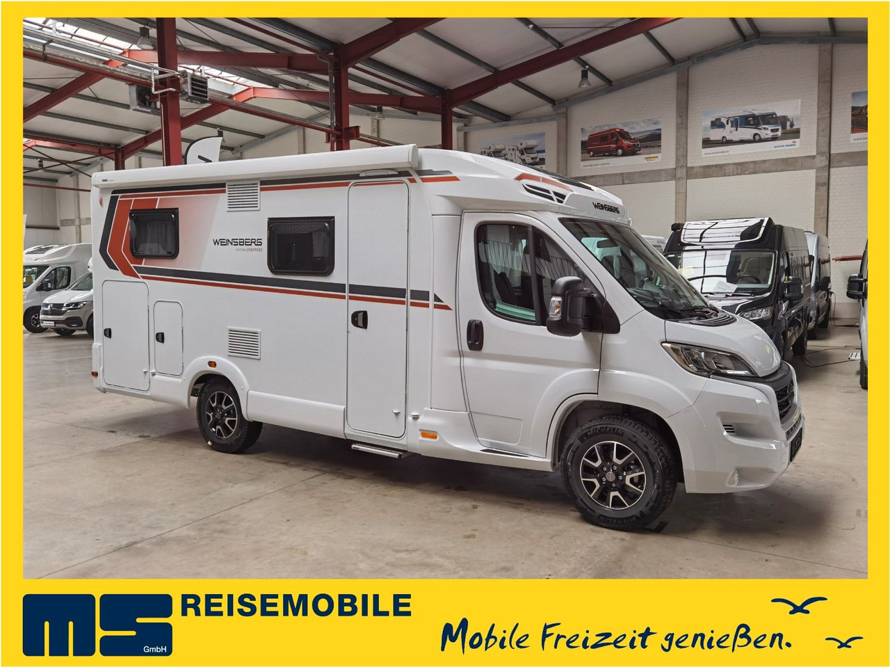 Weinsberg CARACOMPACT 600 MEG EDITION-PEPPER/ EINZELBETTEN - Daļēji integrētais kemperis: foto 1 Weinsberg CARACOMPACT 600 MEG EDITION-PEPPER/ EINZELBETTEN - Daļēji integrētais kemperis: foto 1