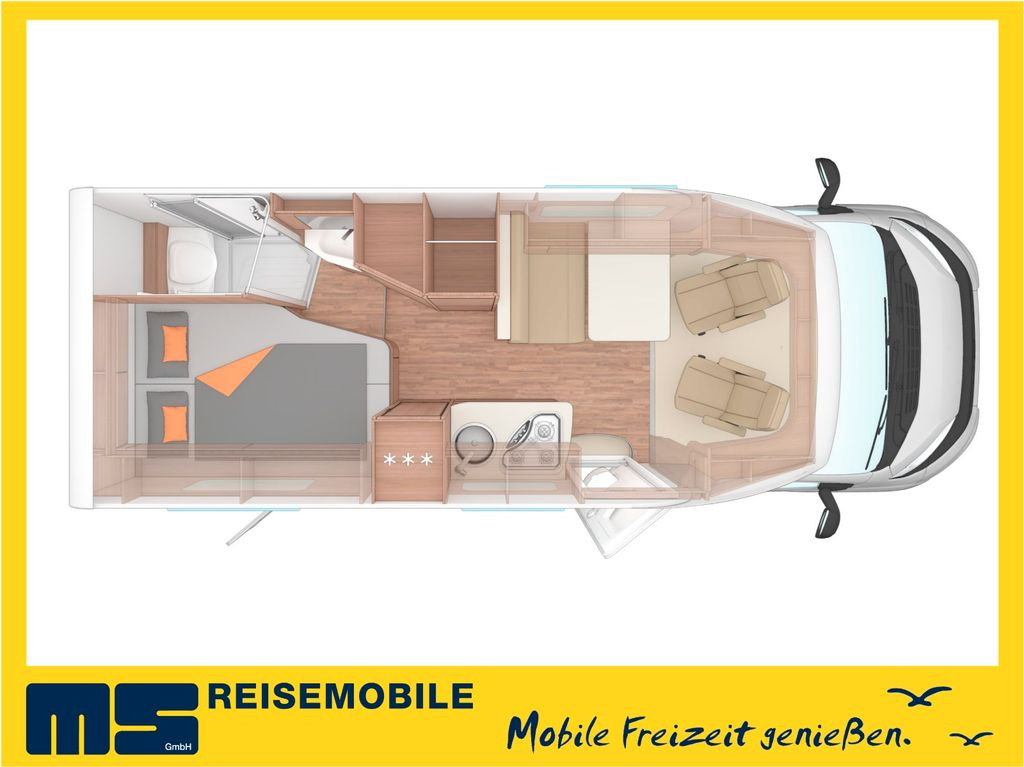 Weinsberg CARACOMPACT 600 MF EDITION PEPPER /- MODELL 2025 - Daļēji integrētais kemperis: foto 2 Weinsberg CARACOMPACT 600 MF EDITION PEPPER /- MODELL 2025 - Daļēji integrētais kemperis: foto 2