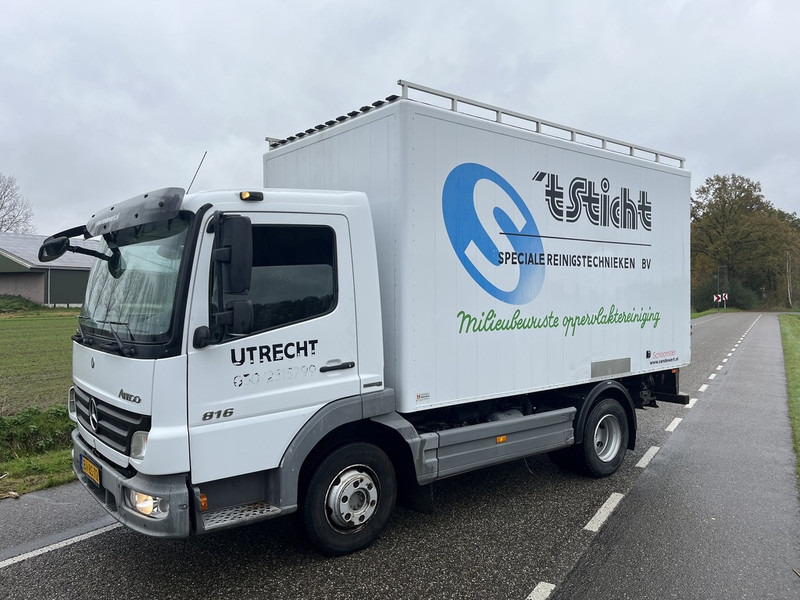 Mercedes-Benz Atego 816 bakwagen 2x hogedruk heet water pompen WATERKRACHT FOCS DIESEL 2008 - Kravas automašīna ar slēgto virsbūvi: foto 2 Mercedes-Benz Atego 816 bakwagen 2x hogedruk heet water pompen WATERKRACHT FOCS DIESEL 2008 - Kravas automašīna ar slēgto virsbūvi: foto 2