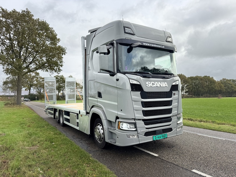 Scania S450 NGS 6X2 Machine Transporter / Oprij Vrachtwagen Euro 6 Automaat - Full Air - 2019 - APK 11-26 - Autovedējs: foto 4 Scania S450 NGS 6X2 Machine Transporter / Oprij Vrachtwagen Euro 6 Automaat - Full Air - 2019 - APK 11-26 - Autovedējs: foto 4