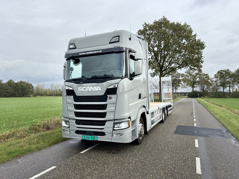 Scania S450 NGS 6X2 Machine Transporter / Oprij Vrachtwagen Euro 6 Automaat - Full Air - 2019 - APK 11-26 - Autovedējs: foto 2 Scania S450 NGS 6X2 Machine Transporter / Oprij Vrachtwagen Euro 6 Automaat - Full Air - 2019 - APK 11-26 - Autovedējs: foto 2
