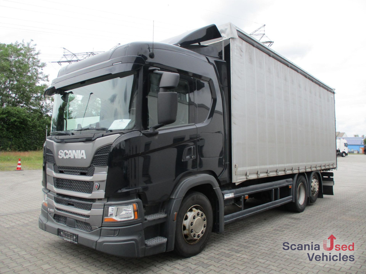 SCANIA G 450 B6x2*4NA Lenk-/ Liftachse - Kravas automašīna ar tentu: foto 1 SCANIA G 450 B6x2*4NA Lenk-/ Liftachse - Kravas automašīna ar tentu: foto 1