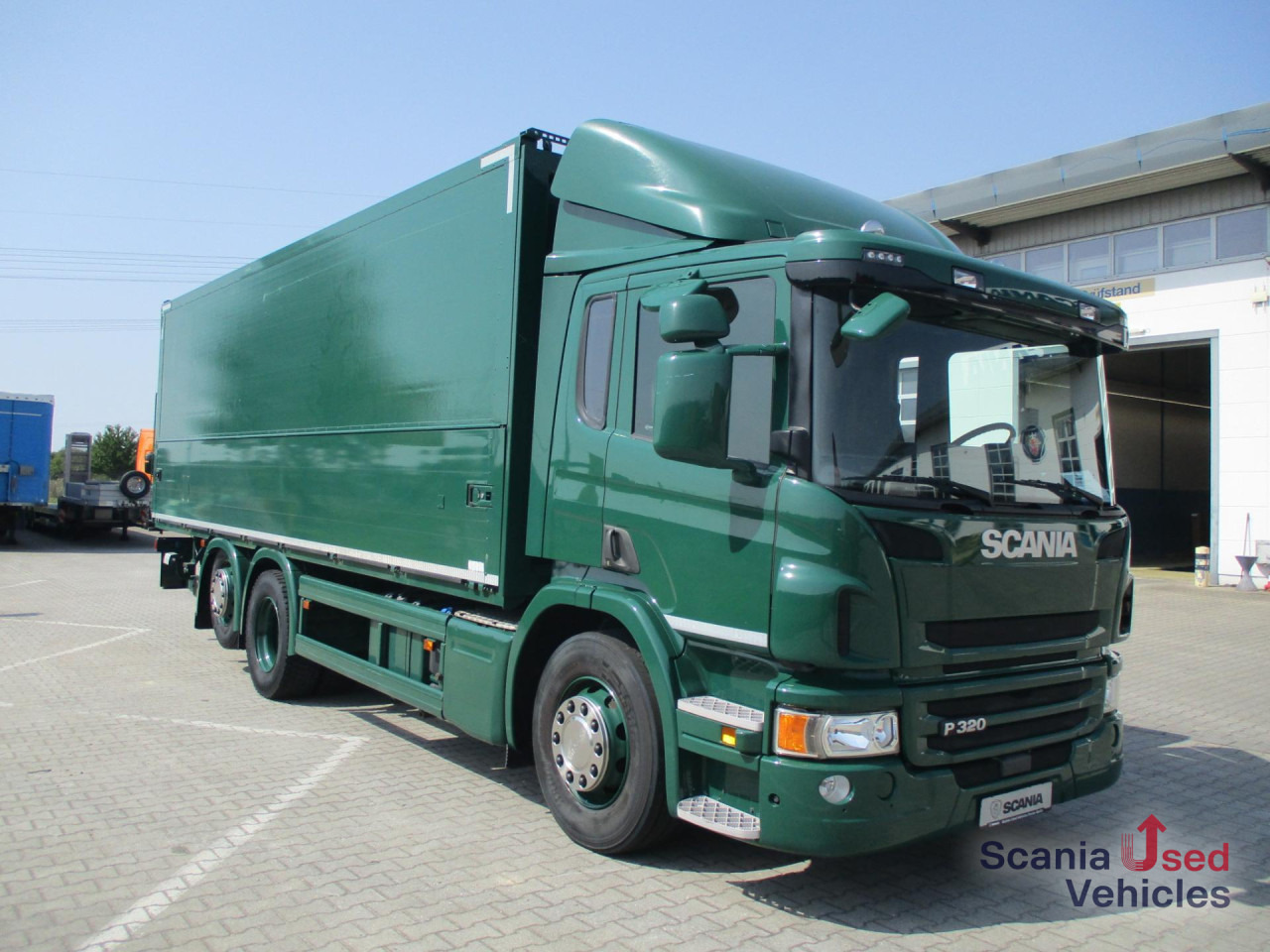 Kravas automašīna dzērienu pārvadāšanai SCANIA P 320 DB6x2*4MLB EWERS Getränkeaufbau, 2 x AHK: foto 10