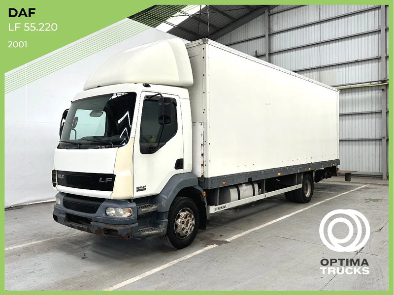 DAF LF 55.220 AE45 LAMMES/LAMMES - BLATT / BLATT - Kravas automašīna ar slēgto virsbūvi: foto 1 DAF LF 55.220 AE45 LAMMES/LAMMES - BLATT / BLATT - Kravas automašīna ar slēgto virsbūvi: foto 1