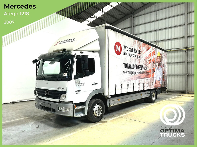 Mercedes-Benz Atego 1218 DHOLLANDIA LIFTAS / LIFT / HAYON / 177541 km - Kravas automašīna ar tentu: foto 1 Mercedes-Benz Atego 1218 DHOLLANDIA LIFTAS / LIFT / HAYON / 177541 km - Kravas automašīna ar tentu: foto 1