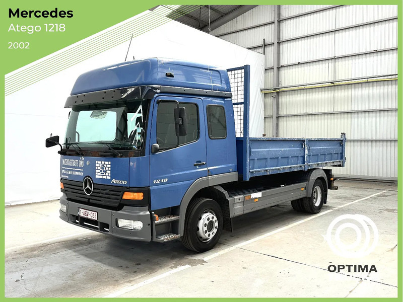 Mercedes-Benz Atego 1218 PTO - Kravas automašīna pašizgāzējs: foto 1 Mercedes-Benz Atego 1218 PTO - Kravas automašīna pašizgāzējs: foto 1