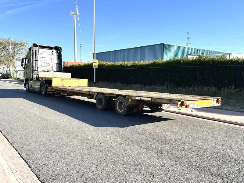 Stas O-18-DU EXTENSIBLE/UITSCHUIFBAAR - Puspiekabe zema profila platforma: foto 4 Stas O-18-DU EXTENSIBLE/UITSCHUIFBAAR - Puspiekabe zema profila platforma: foto 4