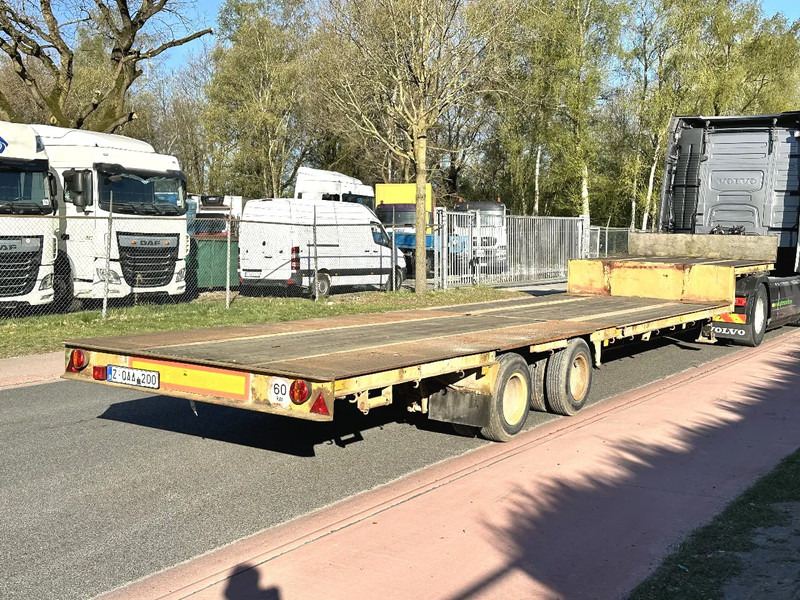 Puspiekabe zema profila platforma Stas O-18-DU EXTENSIBLE/UITSCHUIFBAAR: foto 6