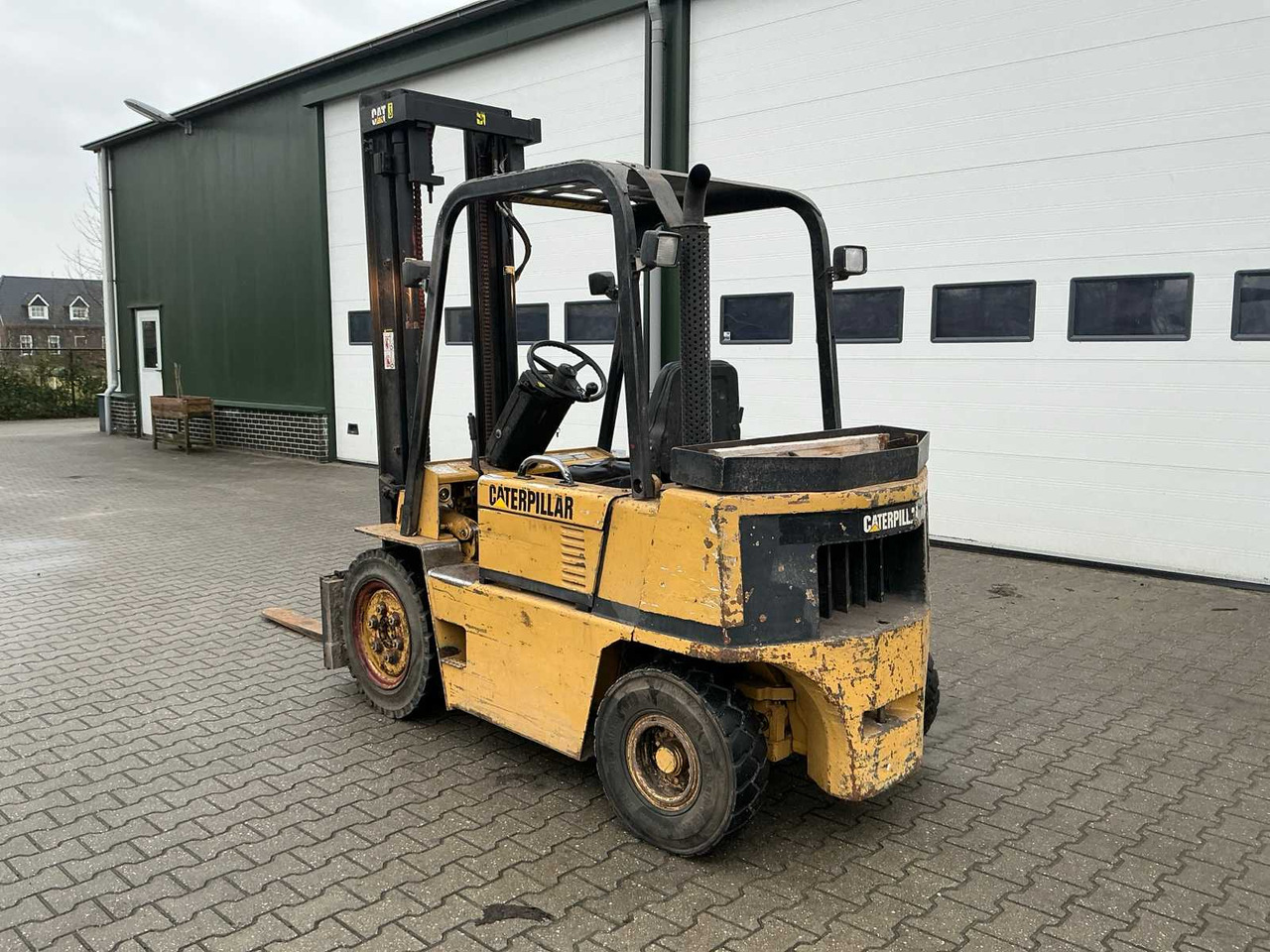 Autokrāvējs 1991 CATERPILLAR V50D FORKLIFT: foto 7