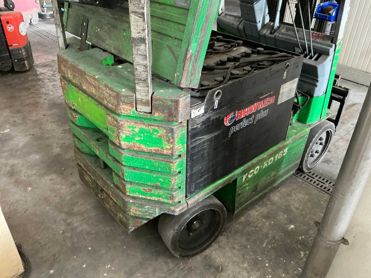 1996 - CESAB ECO - DK 185 - FORKLIFT - Autokrāvējs: foto 5 1996 - CESAB ECO - DK 185 - FORKLIFT - Autokrāvējs: foto 5