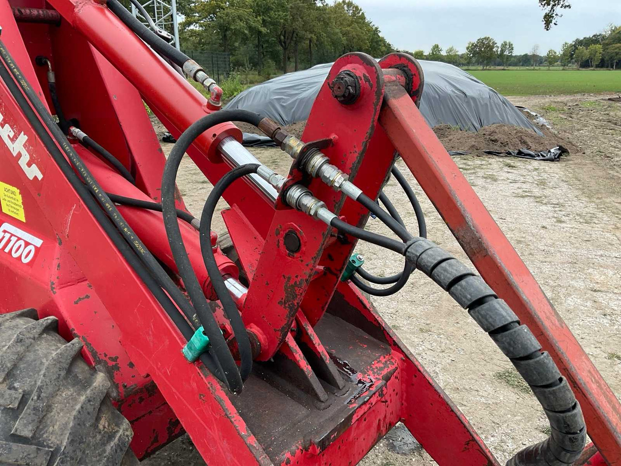 Riteņu iekrāvējs 1998: FUCHS F1100 SHOVEL: foto 11