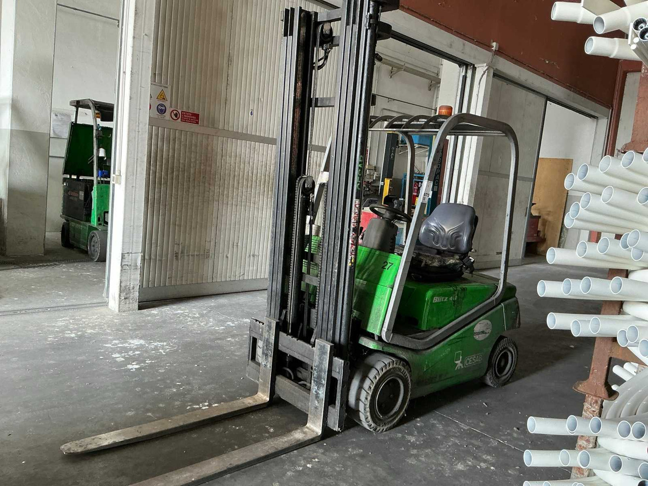 2007 - CESAB - BLITZ 418 - FORKLIFT - Autokrāvējs: foto 2 2007 - CESAB - BLITZ 418 - FORKLIFT - Autokrāvējs: foto 2