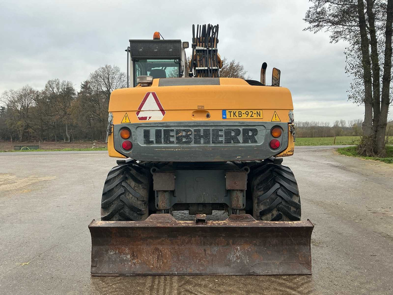 2007 LIEBHERR A314 LITRONIC WHEELED EXCAVATOR - Riteņu ekskavators: foto 4 2007 LIEBHERR A314 LITRONIC WHEELED EXCAVATOR - Riteņu ekskavators: foto 4