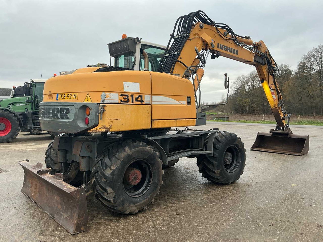 2007 LIEBHERR A314 LITRONIC WHEELED EXCAVATOR - Riteņu ekskavators: foto 5 2007 LIEBHERR A314 LITRONIC WHEELED EXCAVATOR - Riteņu ekskavators: foto 5