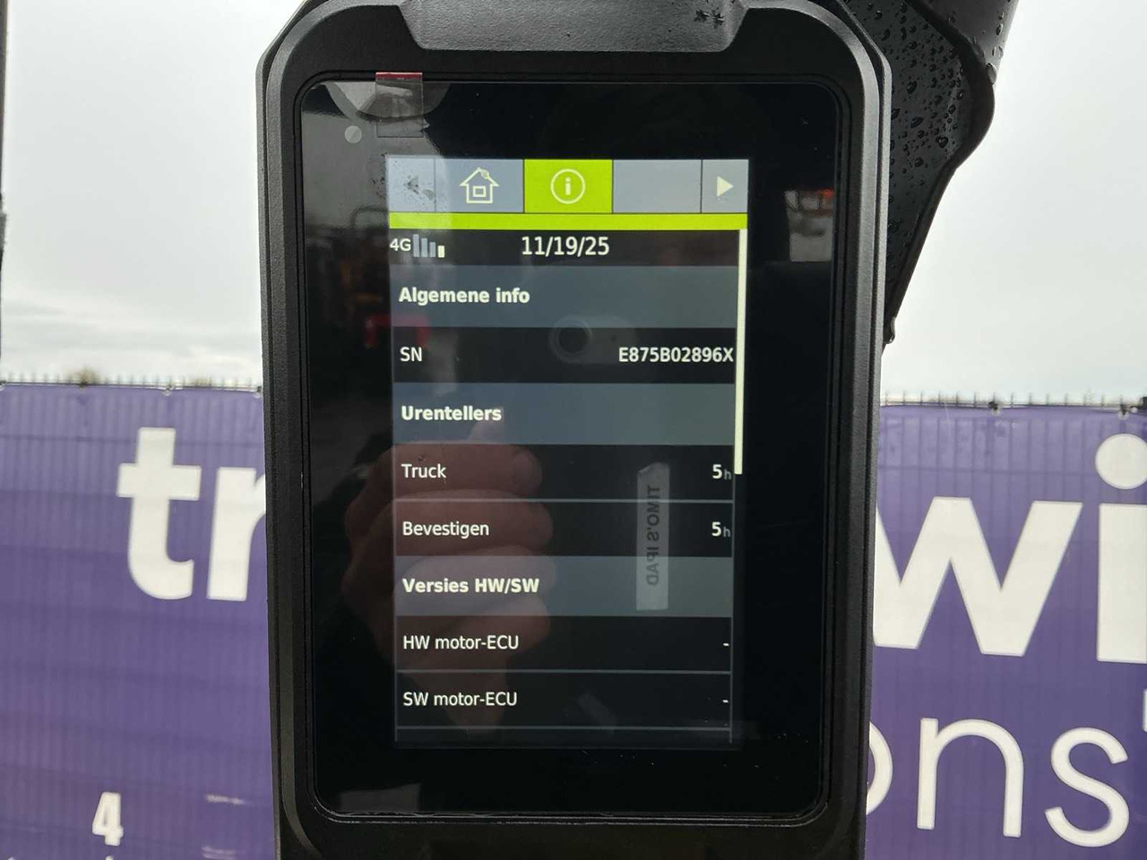 Autokrāvējs 2023 YALE GDP 3.5N FORKLIFT: foto 17